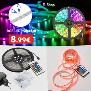 Rgb Led Traka- 5M
