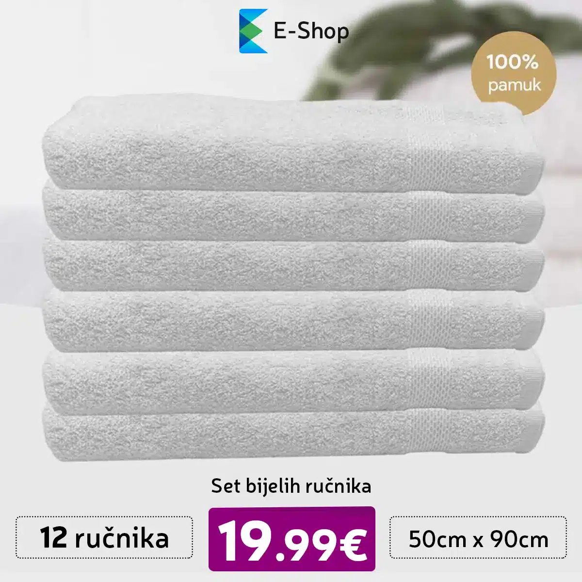 Set Pamučnih Turskih Ručnika