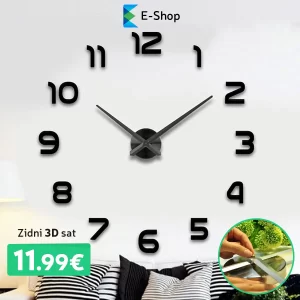 Zidni 3D Sat