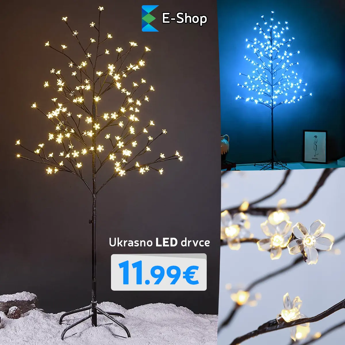 Ukrasno Led Drvce