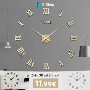 Zidni Sat-Rimski Uzorak