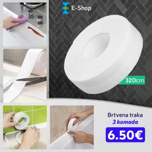 3 X Samoljepljiva Vodotporna Brtvena Traka