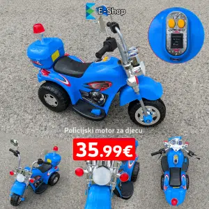 Policijski Motor Za Djecu