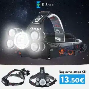 Naglavna Lampa X5