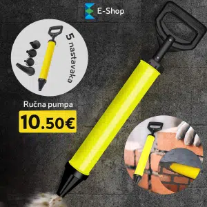 Ručna Pumpa/Injektor Za Brtvljenje I Fugiranje