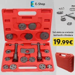 Set Alata Za Vraćanje Kočionih Cilindara