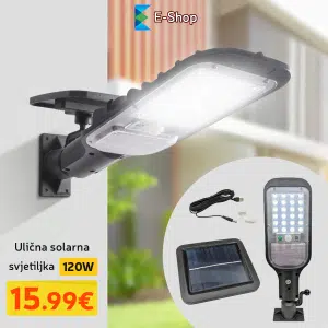 Solarni Reflektor/Lampa 120W