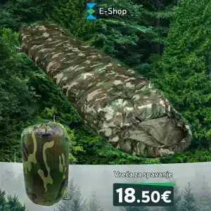 Vreća Za Spavanje Camo Uzorak