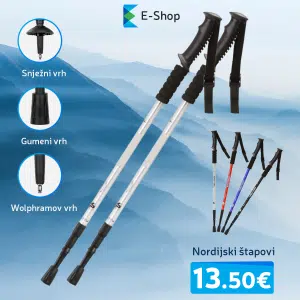Alpen Štapovi Za Nordijsko Hodanje- 1 Par