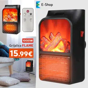 Flame Heater-Model Kamin