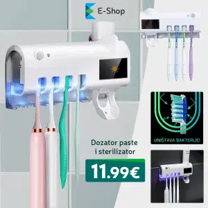 Dozator Paste-Držač I Sterilizator Četkica