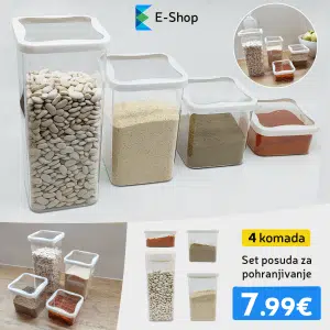 Set Posuda Za Hranu