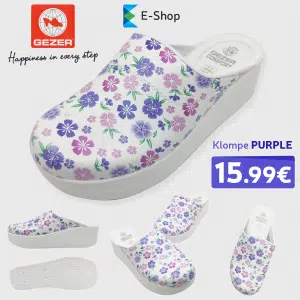 Gezer Klompe "Purple"