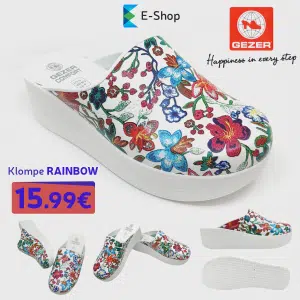 Gezer Klompe "Rainbow"