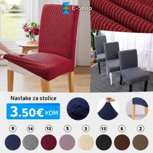 Elastične Navlake Za Stolice