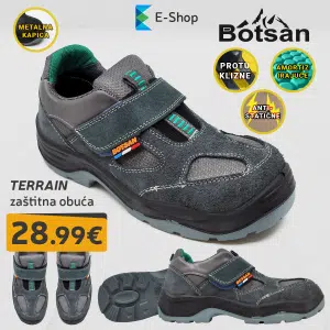 S1 "Terrain" Zaštitne Radne Tenisice