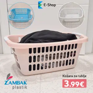 Plastična Košara Za Rublje