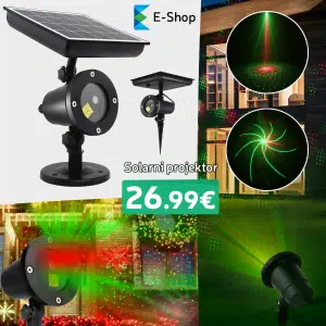 Solarni Laserski Projektor