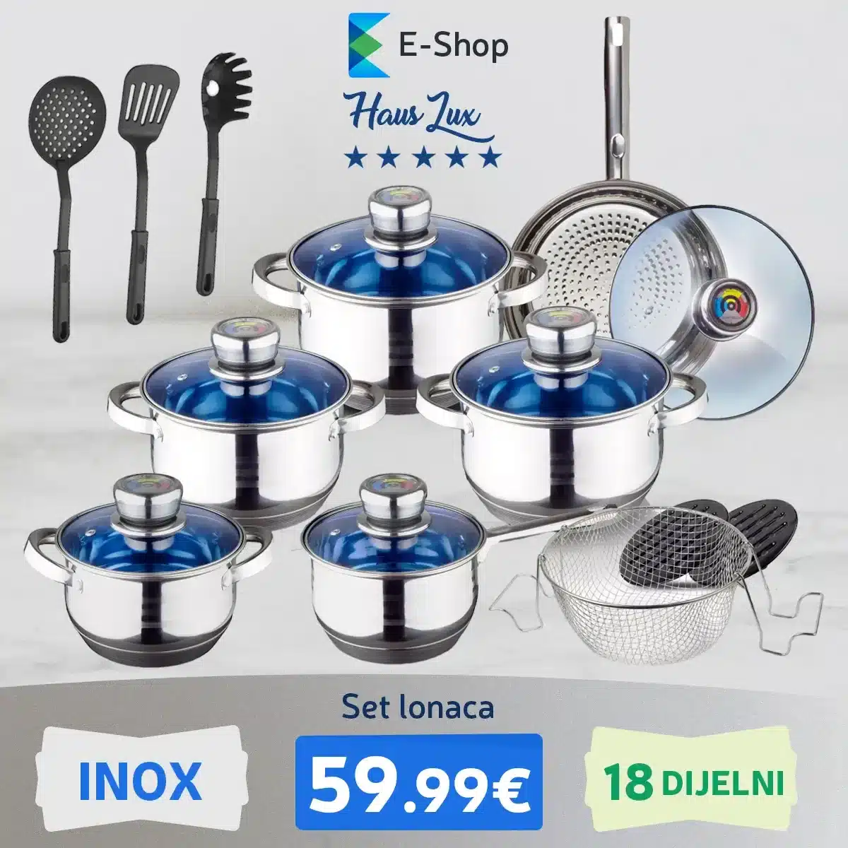 Set Lonaca Royalty Line 18-Dijelni