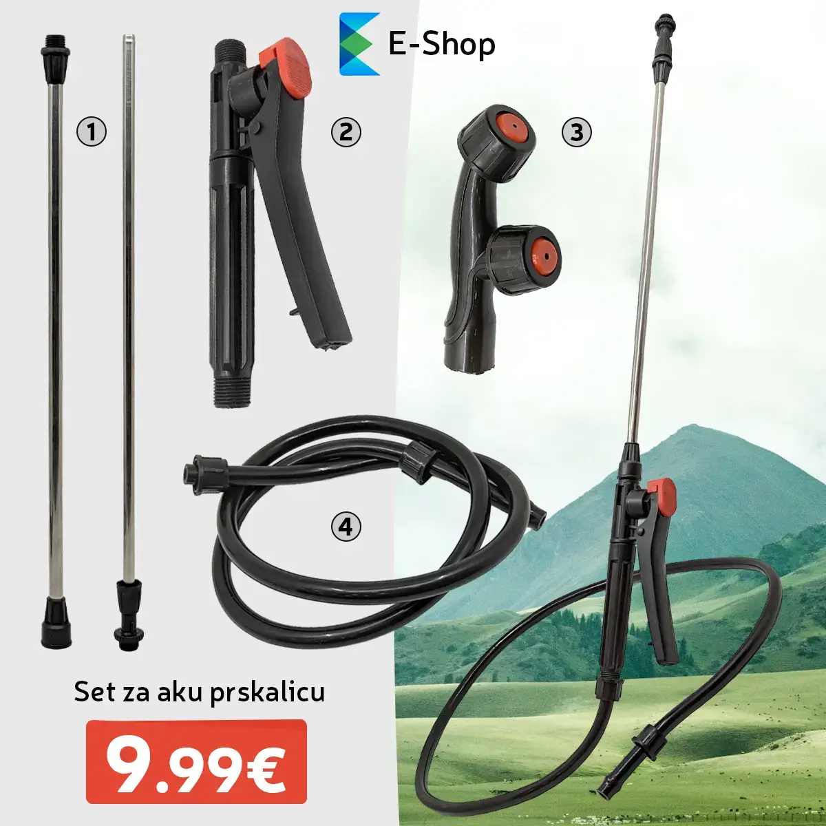 Set Za Aku Prskalicu