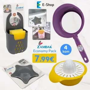 "Zambak Economy Pack" Set Za Kuhinju