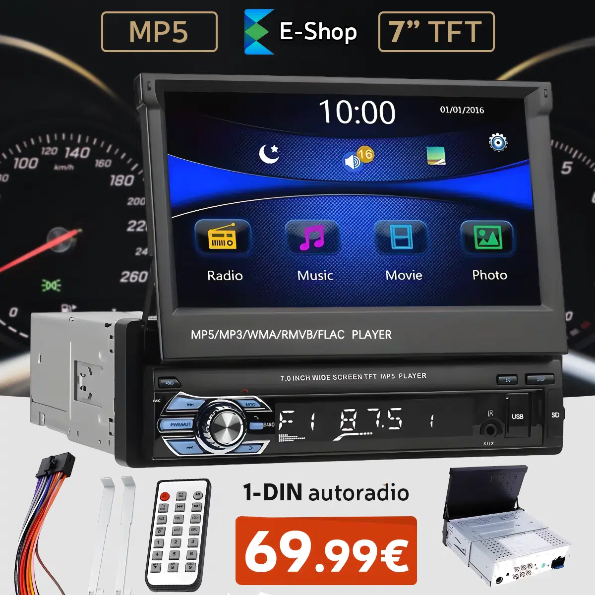 1- Din Autoradio