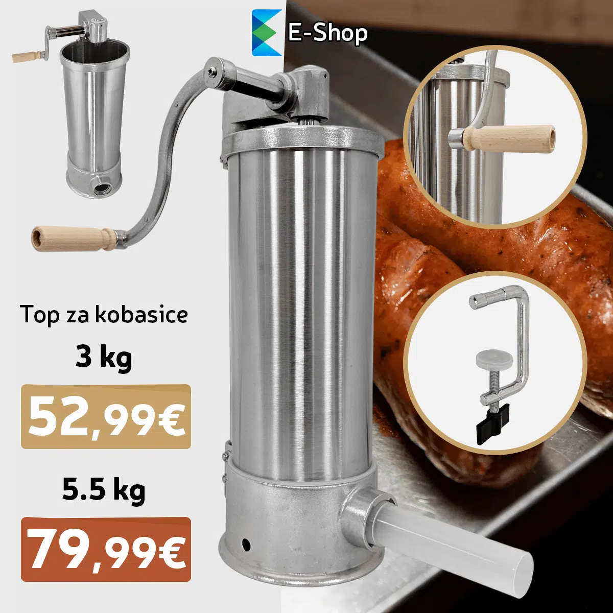 Vertikalni Top Za Kobasice