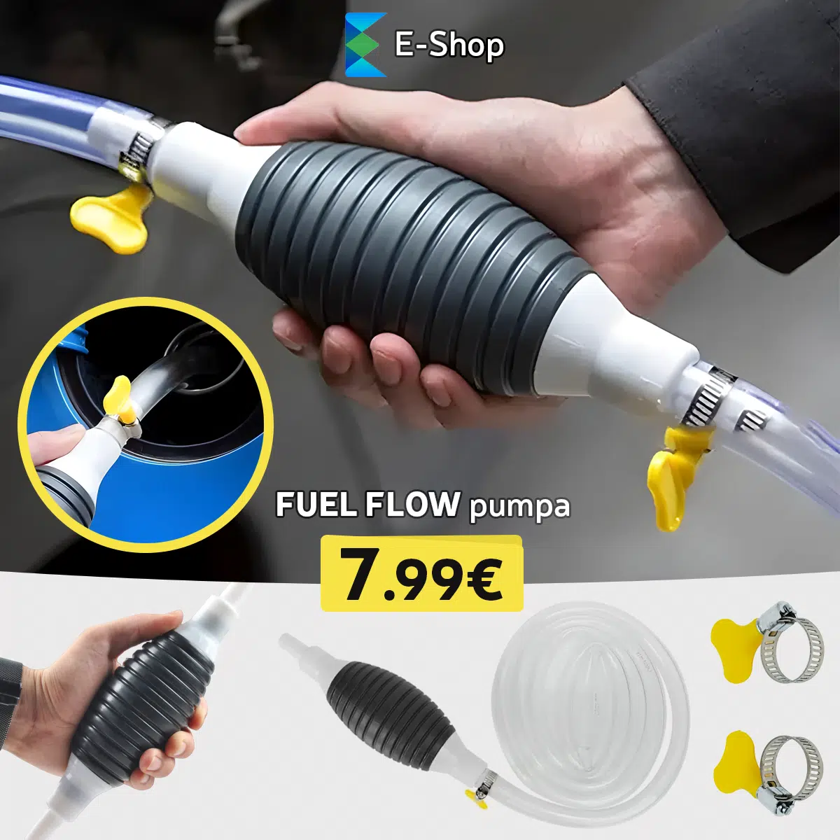 Hanson Ručna Pumpa Za Tekučinu-Fuel Flow