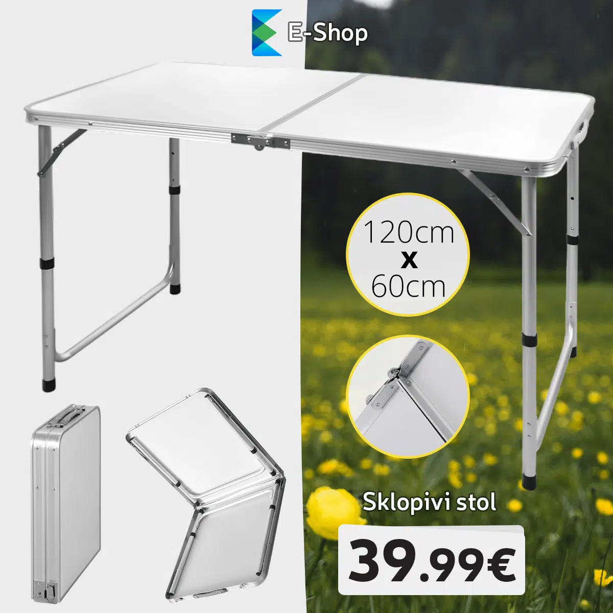 Sklopivi Stol- Quick Set