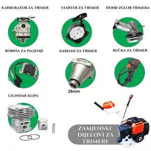 Zamjenski Dijelovi Za Trimer - cilindar klipa