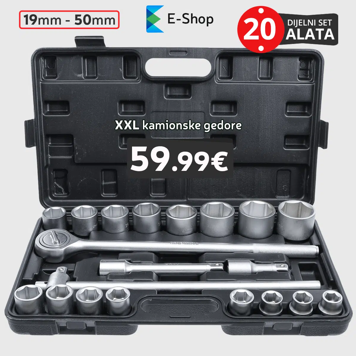 Xxl Kamionske Gedore 19-50Mm