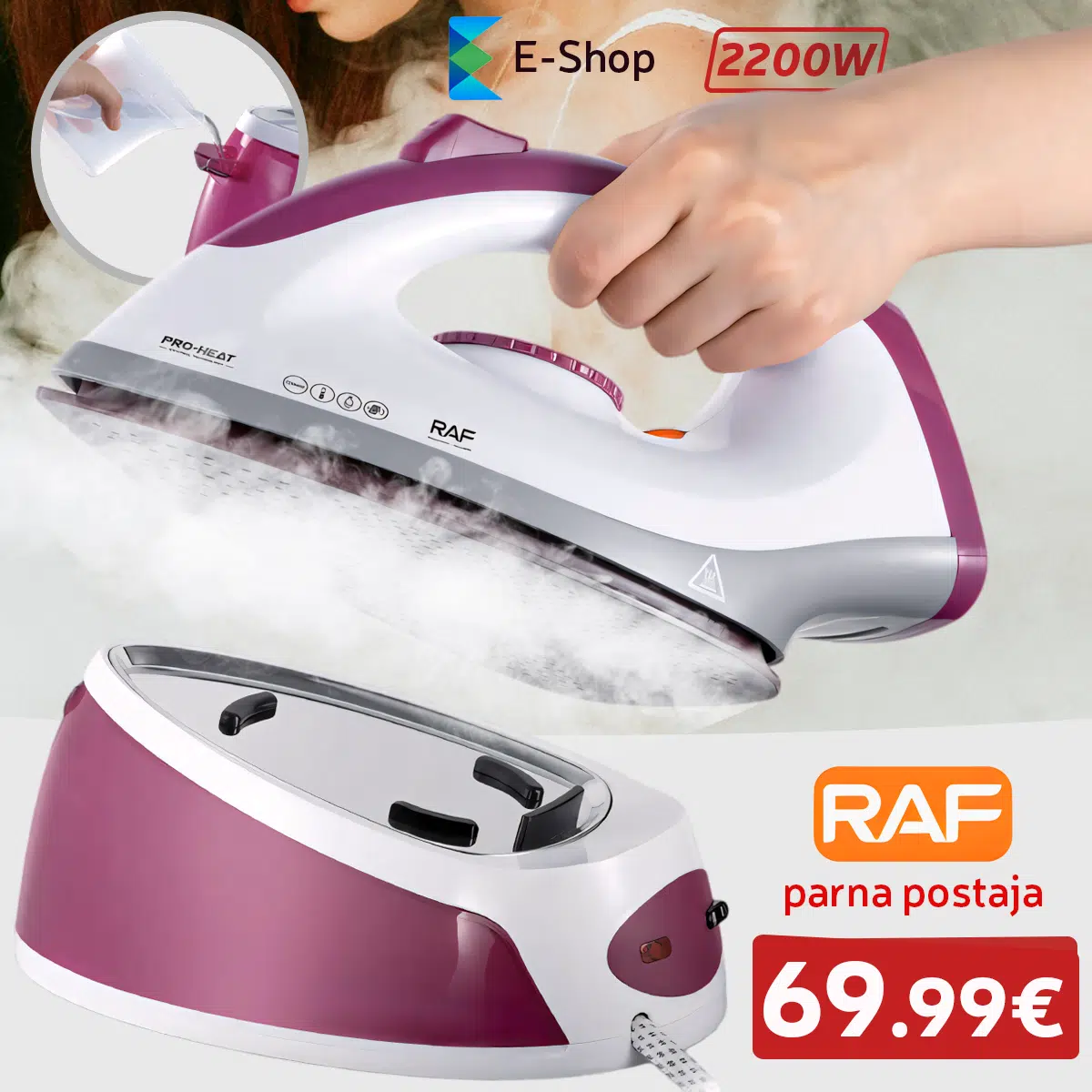 Raf Parna Postaja 2200W