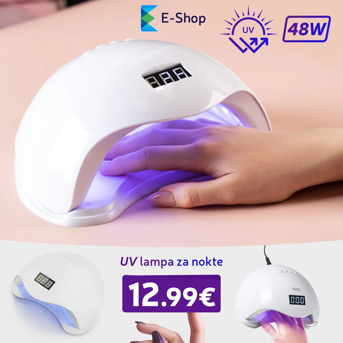 Uv Lampa Za Nokte 48W