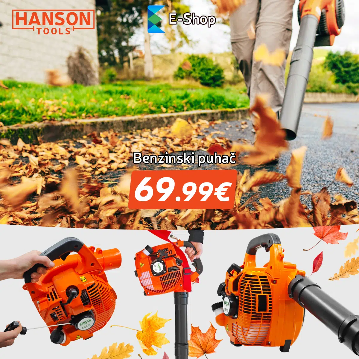 Hanson Motorni Puhač Lišča- 1 Ks