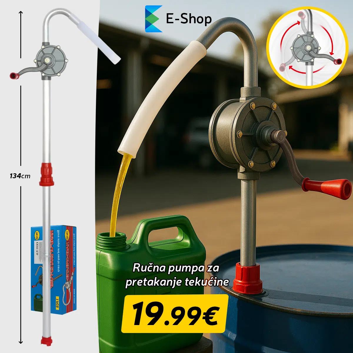 Ručna Pumpa Za Pretakanje Tekučine