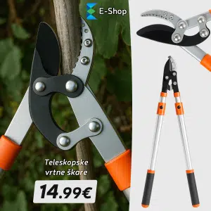 Teleskopske Vrtne Škare
