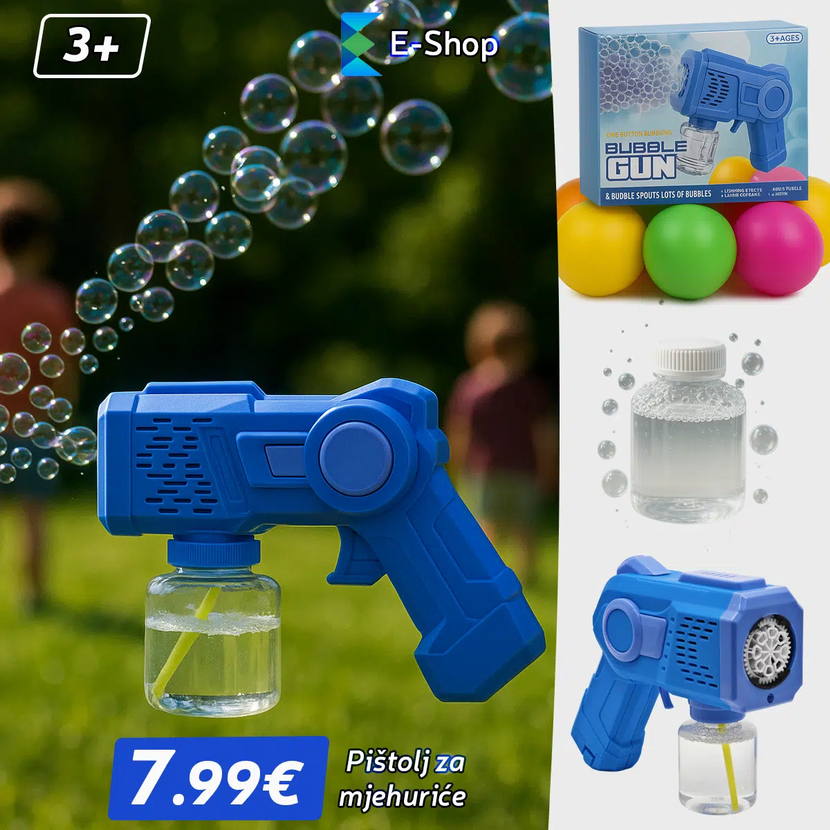 Pištolj Za Mjehuriće