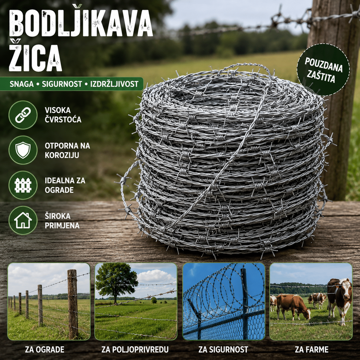 Bodljikava zica 100M