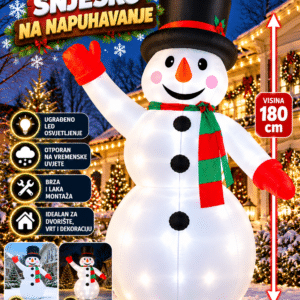 Snješko na napuhavanje-180 cm