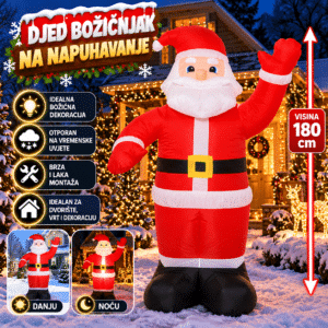 Djed Božićnjak na napuhavanje